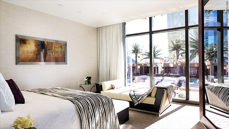 Bungalow Cosmopolitan Of Las Vegas Las Vegas Top Luxury Hotel Suites For Business Travelers Cnnmoney