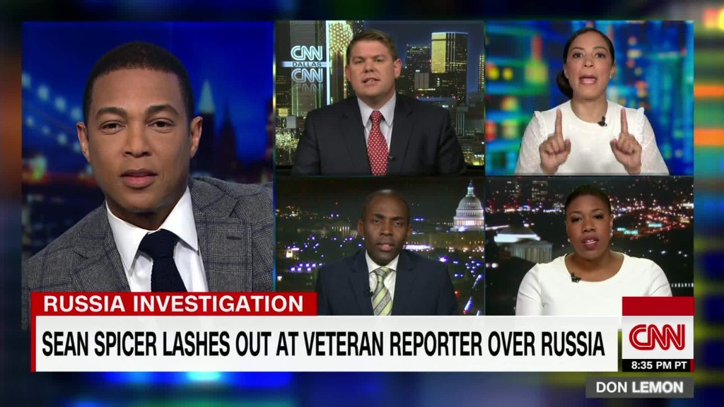 CNN panelists spar over Sean Spicer comment