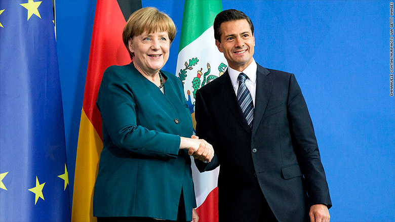 mexico pena nieto merkel 2