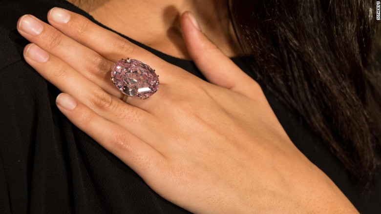 pink star diamond sothebys auction