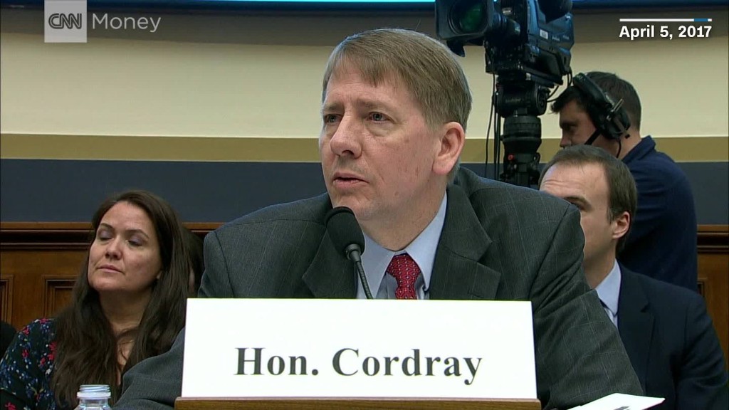 Republicans hammer CFPB director Cordray