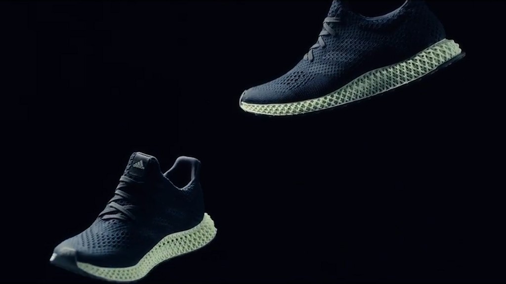 Adidas unveils new 3D printed sneaker