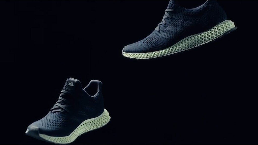 Adidas unveils new 3D printed shoe