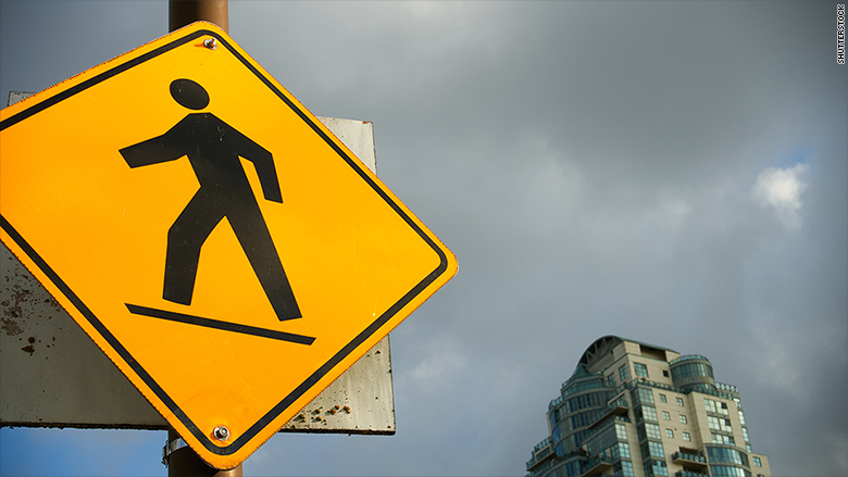 delaware pedestrian safety sign