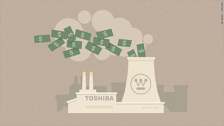 toshiba collapse