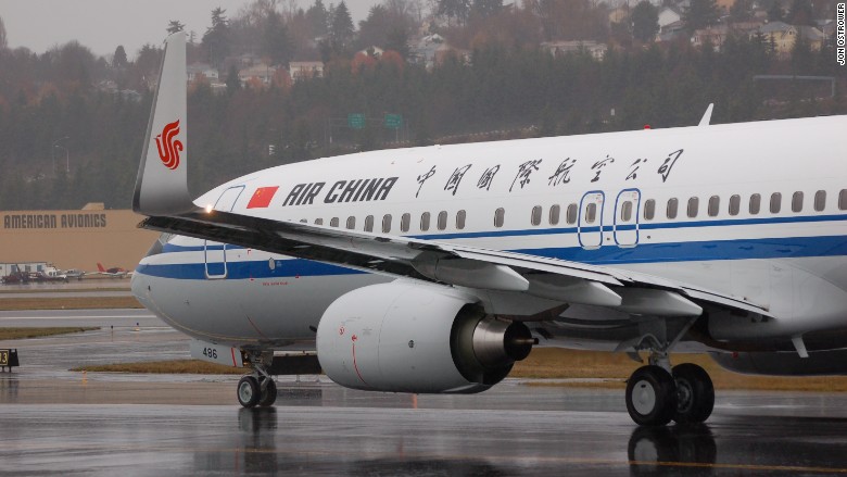 air china airline plane