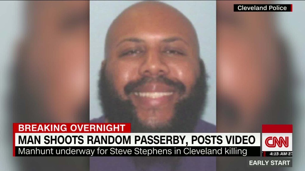 Manhunt widens for Cleveland murder suspect