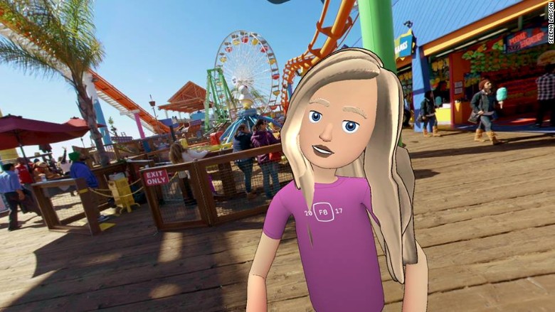 facebook spaces vr selfie