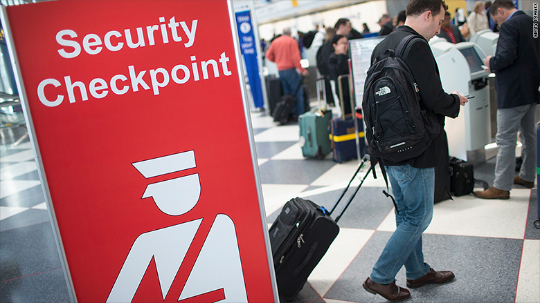 travel us airport tourism security