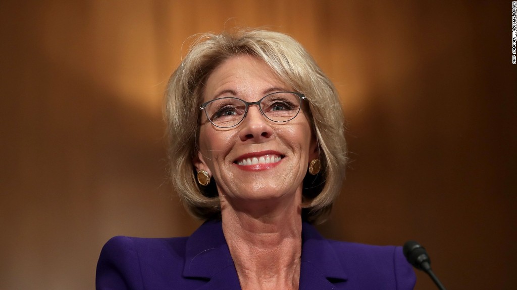 Betsy DeVos is off to a rocky start