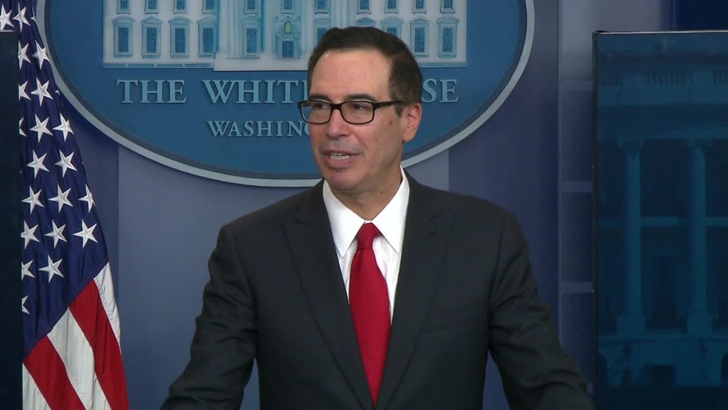 Mnuchin outlines 'massive' tax cut for businesses