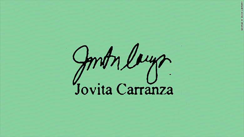 carranza signature