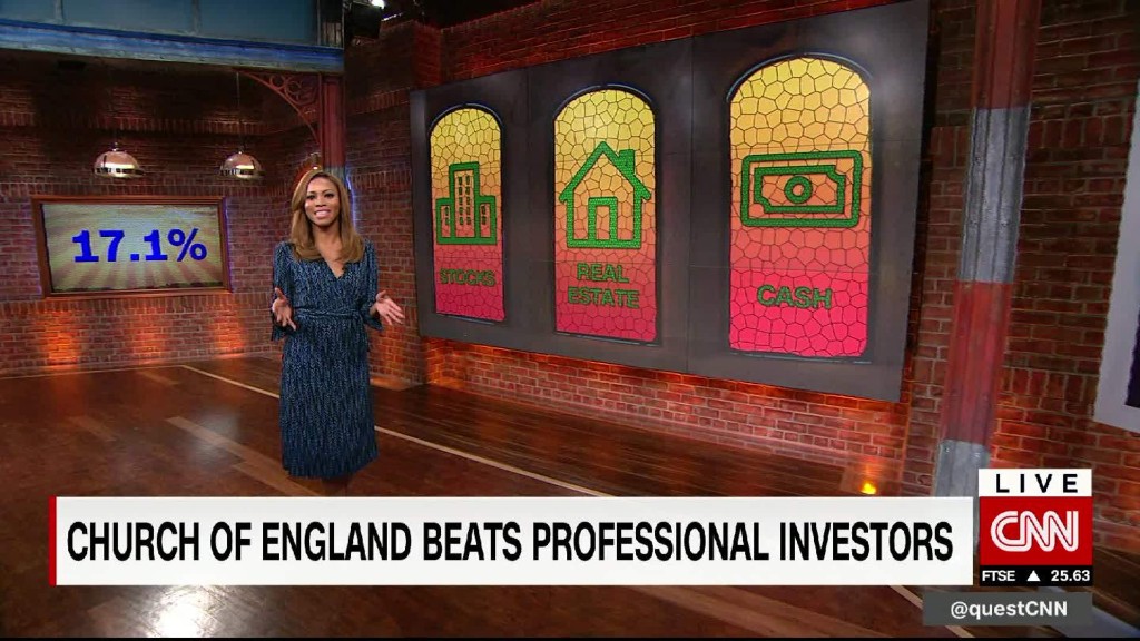 Church Of England beats professional investors