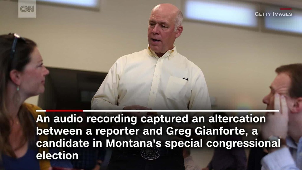 GOP candidate allegedly 'body slams' journalist