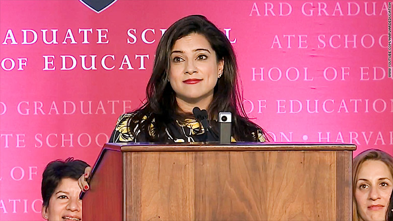 reshma saujani harvard convocation