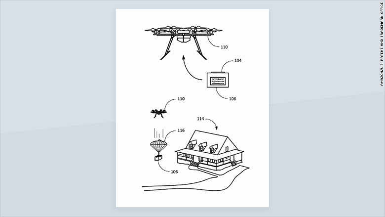 amazon parachute patent