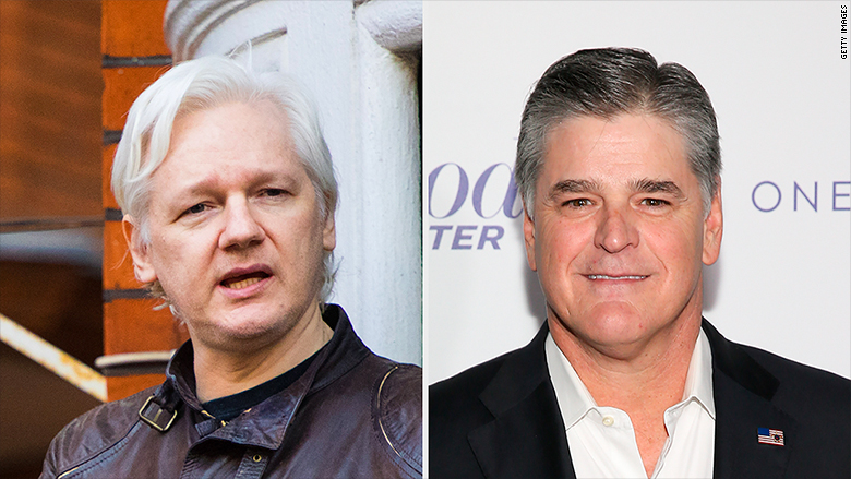 juilan assange sean hannity