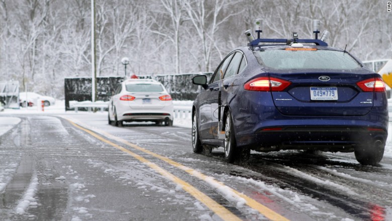 ford cars snow