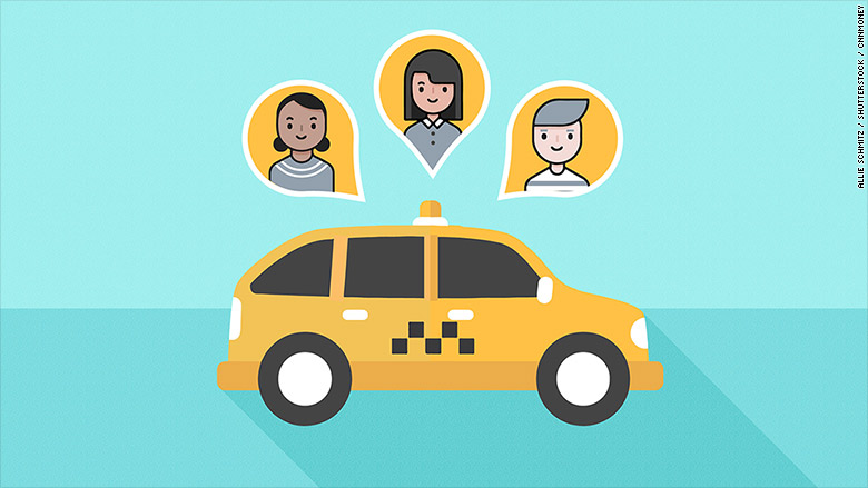 Uber Like Carpooling Comes To New York City Taxi Cabs