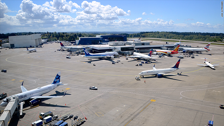 sea-tac seattle airport terminal