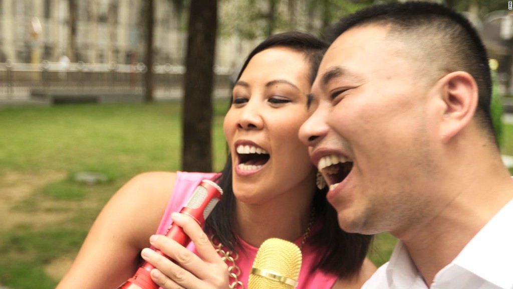 Karaoke on the go in China