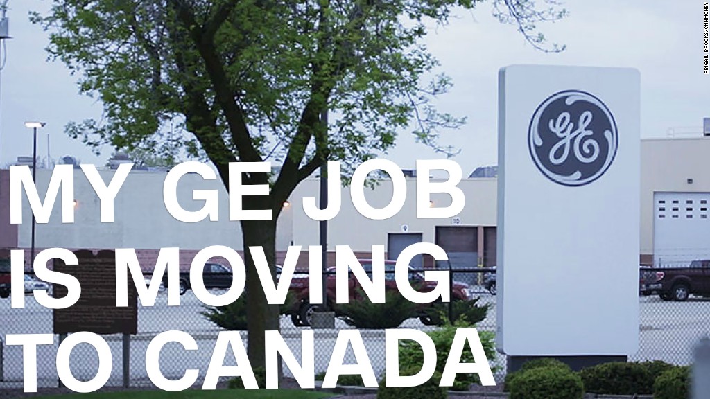 GE factory jobs move from Wisconsin to Canada