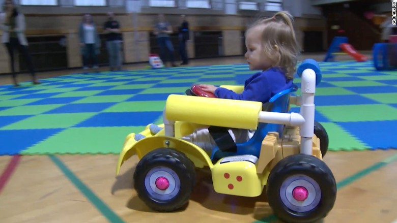 Go Baby Go is a national grassroots program making toy cars accessible ...