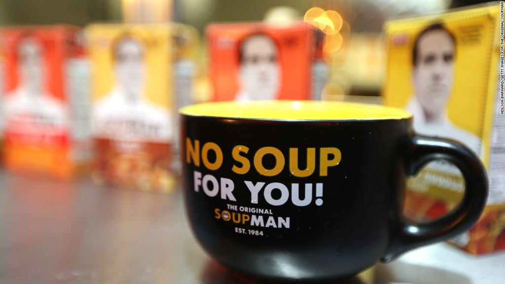 'Soup Nazi' company files for bankruptcy