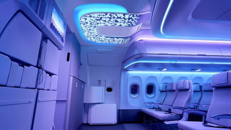 Airbus Airspace cabin design entrance 
