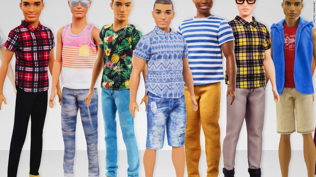 Barbie's boyfriend Ken gets diverse makeover