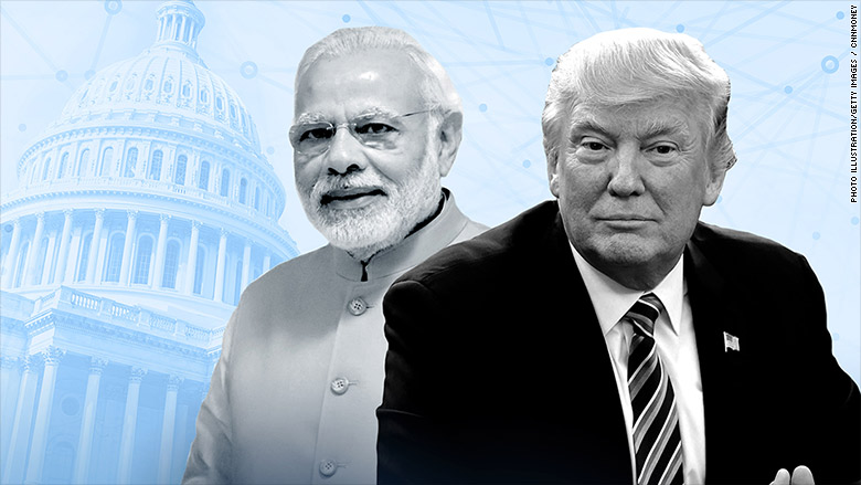 donald trump narendra modi