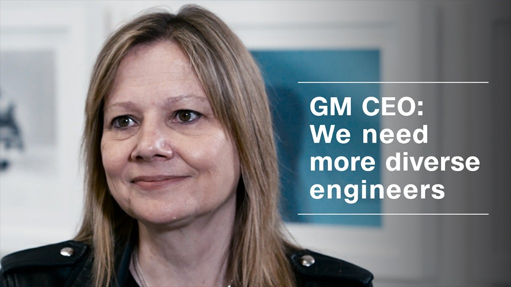 GM CEO: We need more diverse engineers 