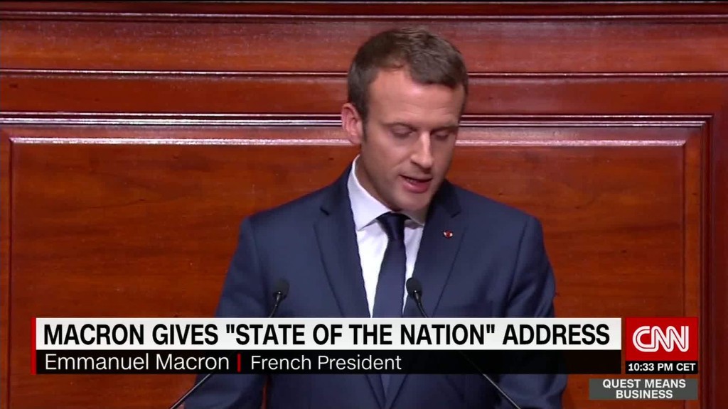 Macron to shake up French economy 