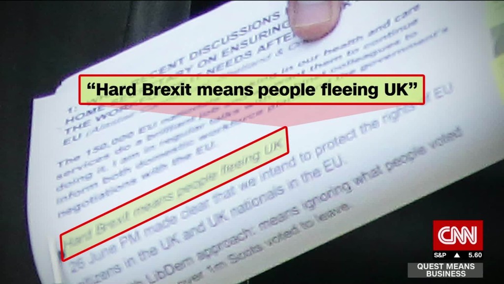 Will 'Hard Brexit' send people fleeing UK?