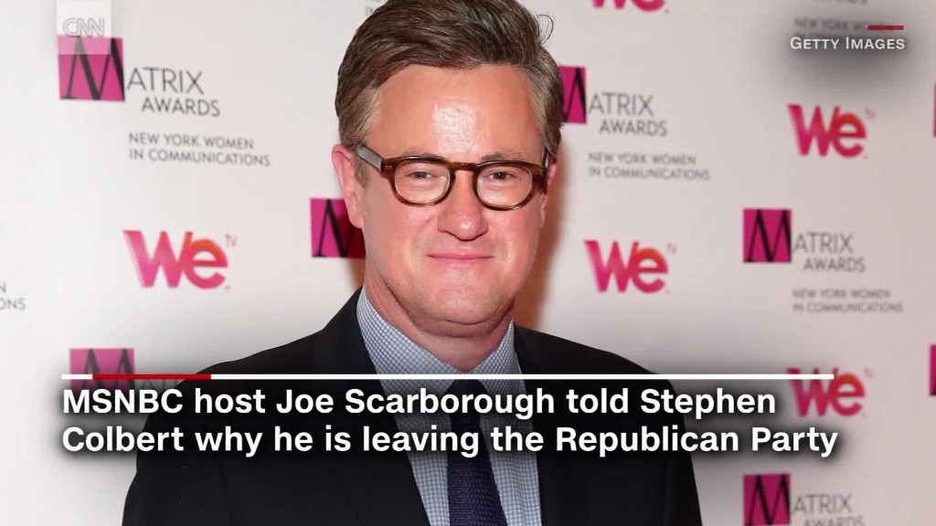 Scarborough ditches the GOP