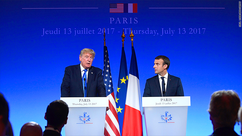 trump paris press conference