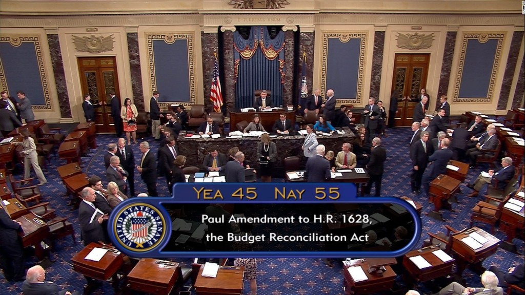 'Repeal-only' health amendment fails in Senate