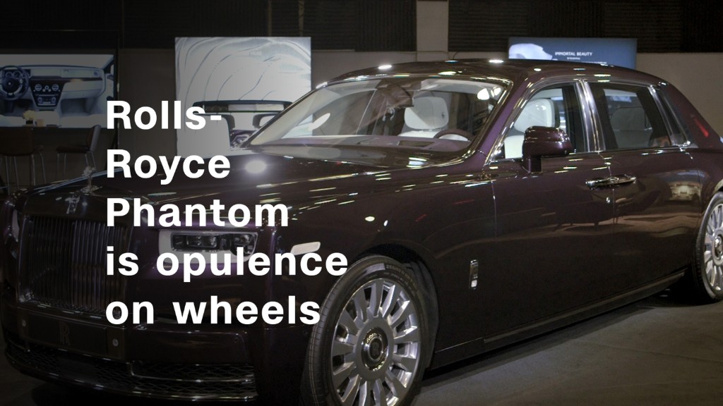 Rolls-Royce Phantom is opulence on wheels