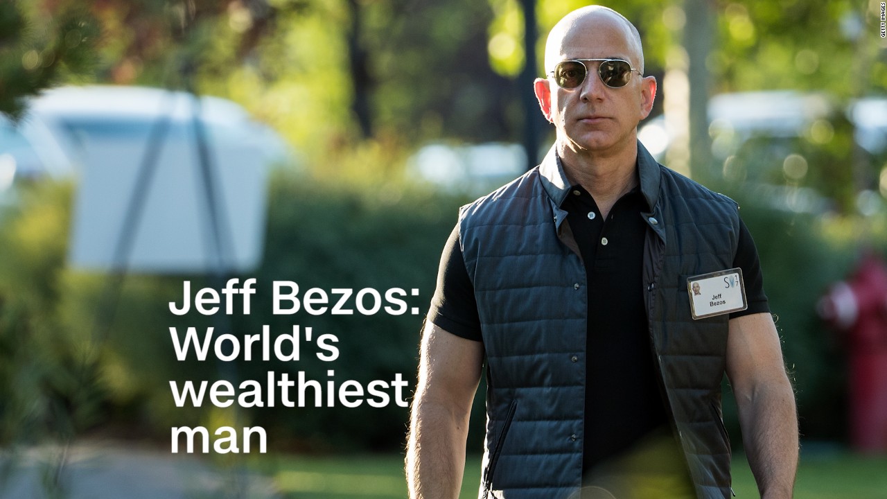 Jeff Bezos Worlds Wealthiest Man Video Technology 9754