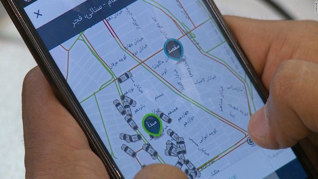 This app wants to be the Uber of Iran