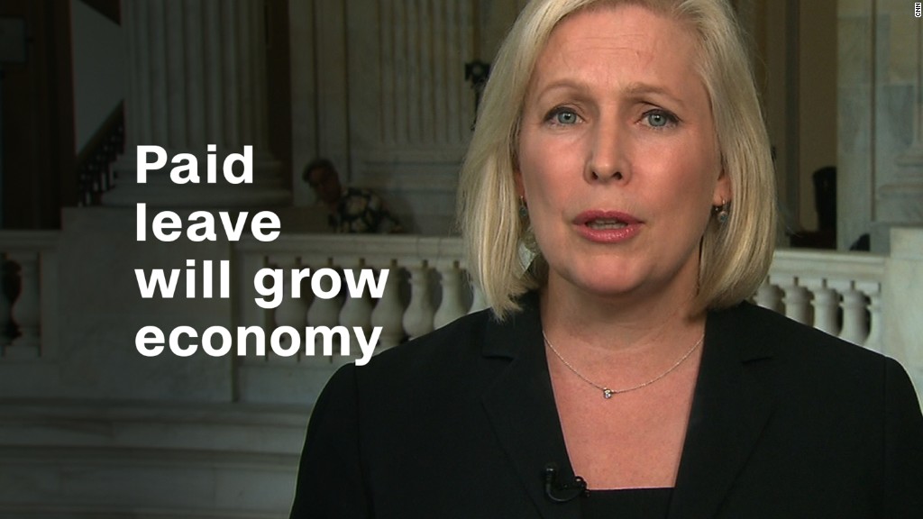 Sen. Gillibrand: Paid leave will grow the economy