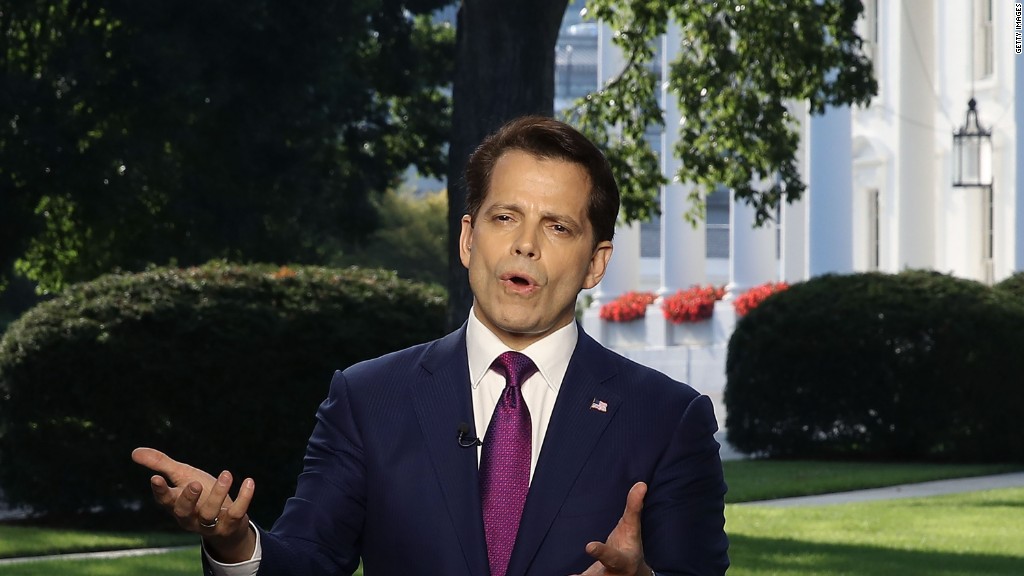 Scaramucci out as WH communications director