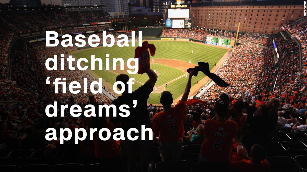 Why baseball can't have a 'field of dreams' approach 