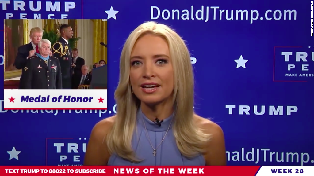 Kayleigh McEnany appears in Pro-Trump 'newscast' after leaving CNN 