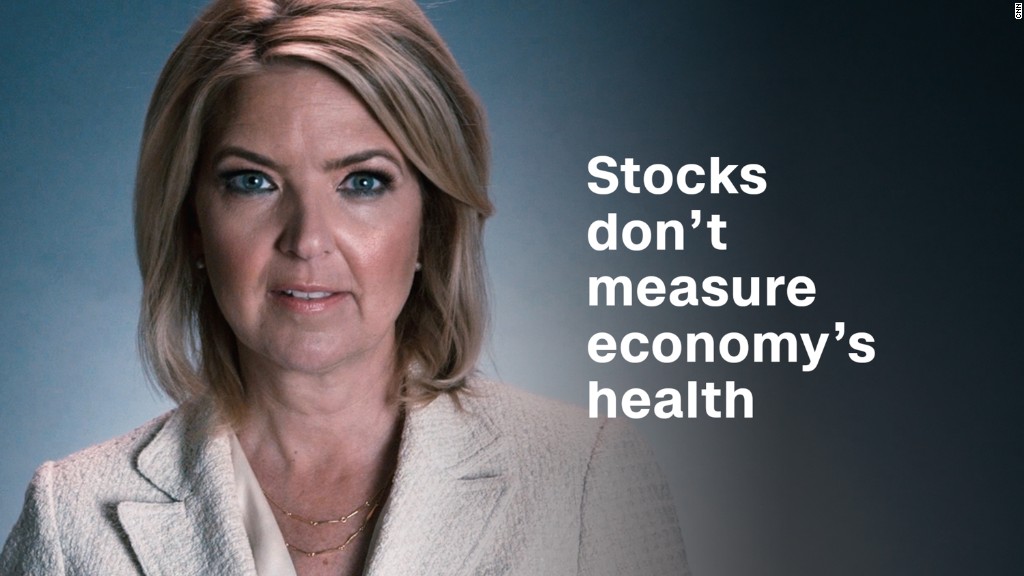 Why stocks don't measure the health of the economy