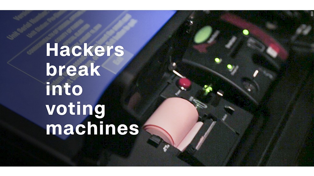 We watched hackers break into voting machines