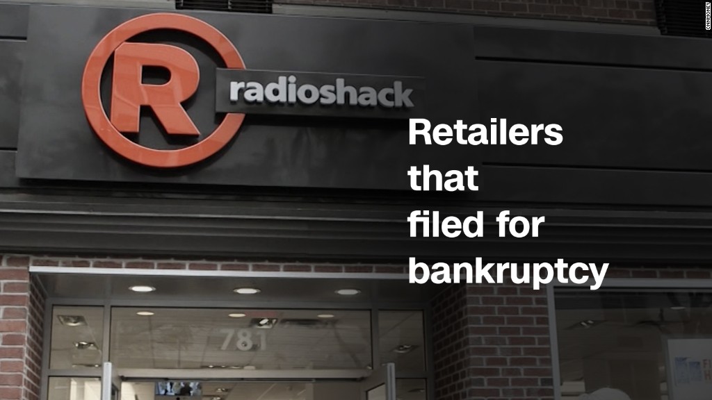 These retailers filed for bankruptcy this year