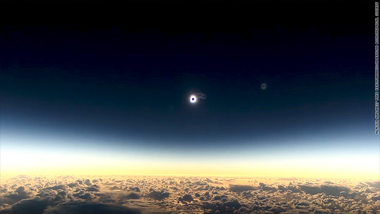 airborne eclipse alaska flight