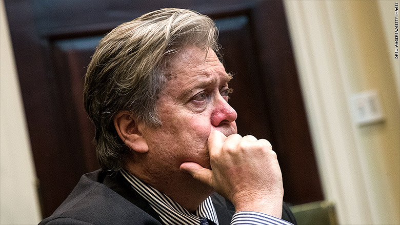 steve bannon out