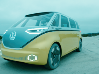 vw hippie van electric